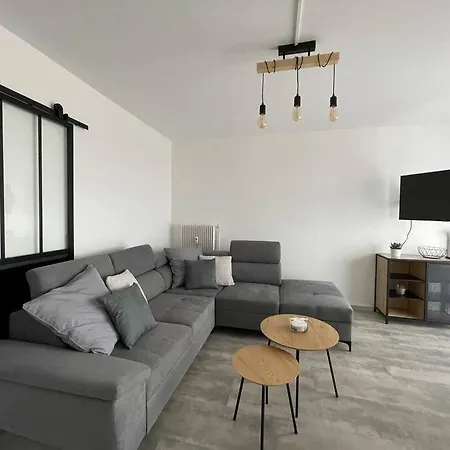 Superbe Appartement En Rez-De-Jardin Avec Vue Mer Calais Exterior photo